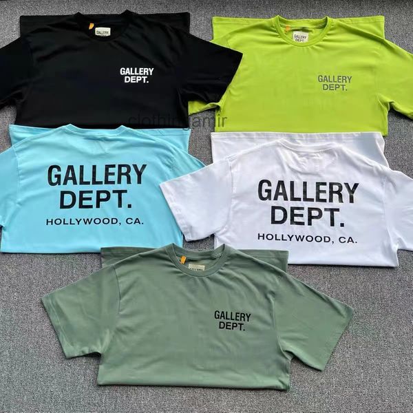 

designer t shirts 2022 gallerydept mens fashion summer trend short sleeve t-shirt men women lovers loose personality, White;black