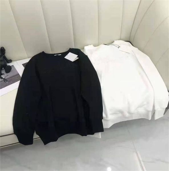 

jumper hoodies & sweatshirts new letters couples wear casual hoodie for men and women black white