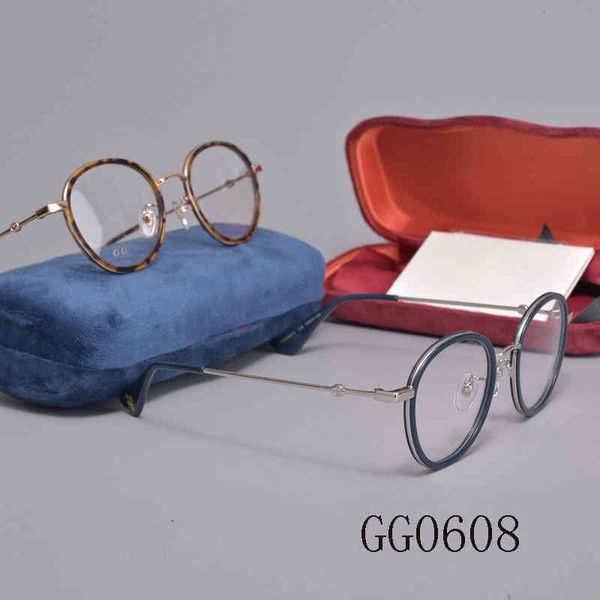 

sunglasses g family frame gg0608 round myopia live flat shenzhen 50za, White;black