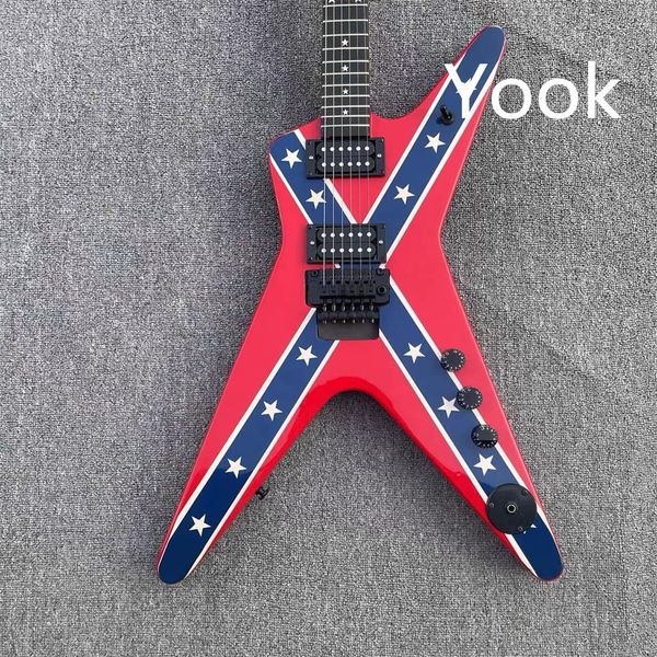 

custom shaped double swing electric guitar