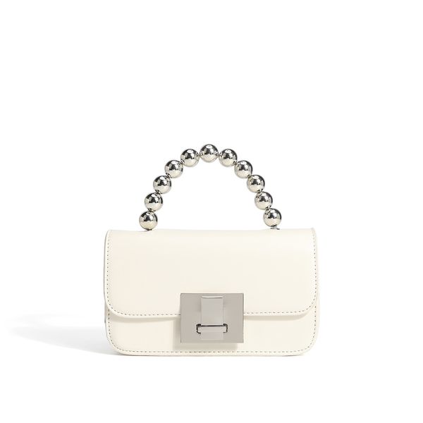 

niche bag female pearl handheld small square bag handbag shoulder crossbody