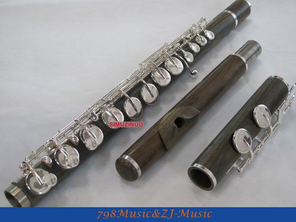 

alto flute-silver plated-green sandalwood-g key