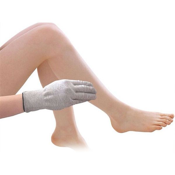 

silver conductive fiber massage gloves for tens/ems for physical therapy hand massage anti-static/anti-skid electrode glovesnew