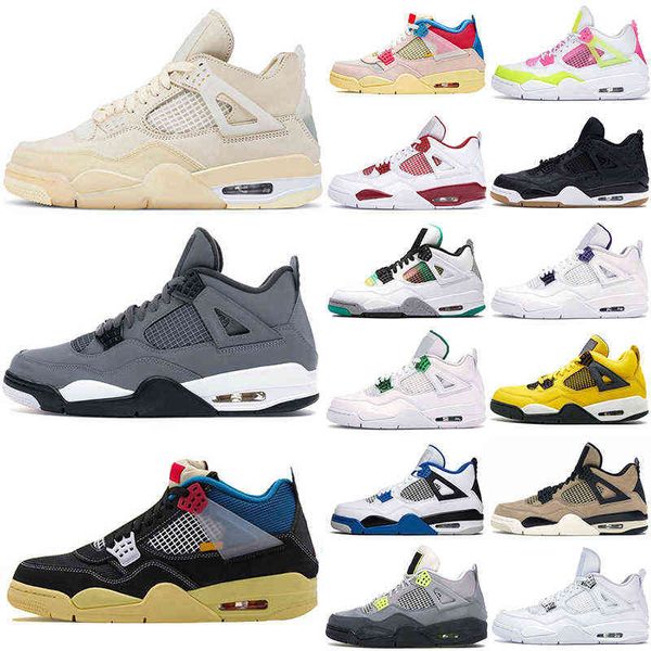 

white oreo jumpman 4s desert moss basketball shoes for men women 4 university blue #40 taupe haze bred sail court purple mens trainers sport