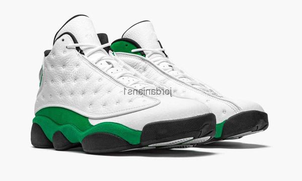 

shoes jumpman 13 lucky green white black-lucky basketball men/women outdoor sneakers sports original
