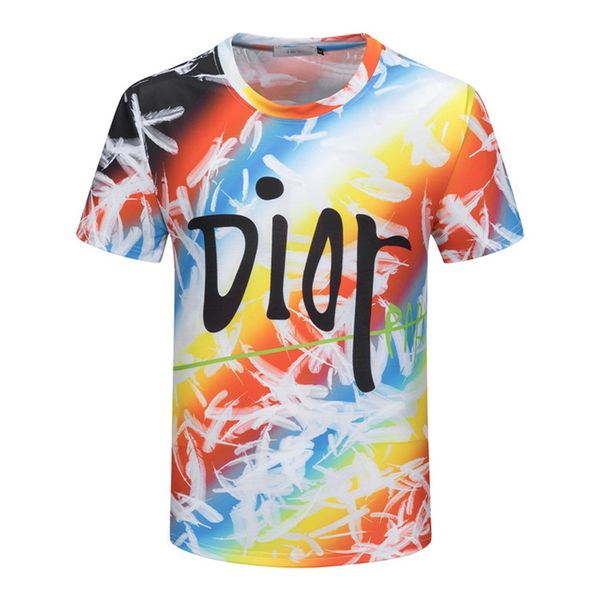 

men's designer 2022 summer men's and women's cotton t shirts loose couples french simple letters hip hop short sleeves m-xxxl, White;black