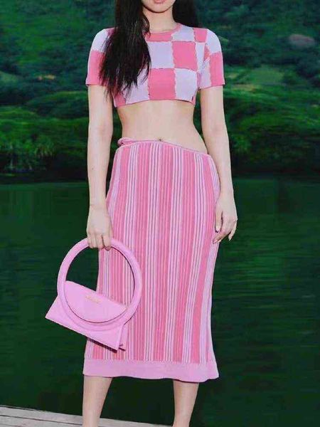 

jacqume bags 22ss spring and summer ring handle handbag single shoulder messenger bag net red same style