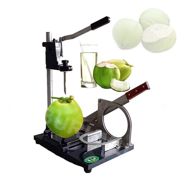 

manual coconut opening machine tender coconut punching maker