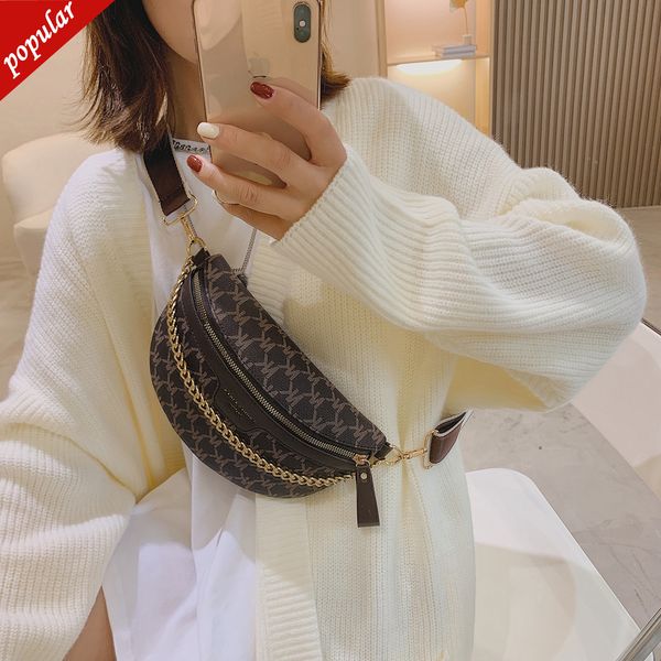 

female new printed single fashion chain msenger simple style shoulder bags