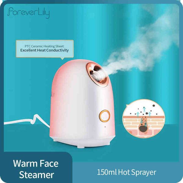 150 ml Face Face Face a vapor quente Hidratação facial Umidificador Skin hidratante Instrumento de reabastecimento de água Nano Spray 220505