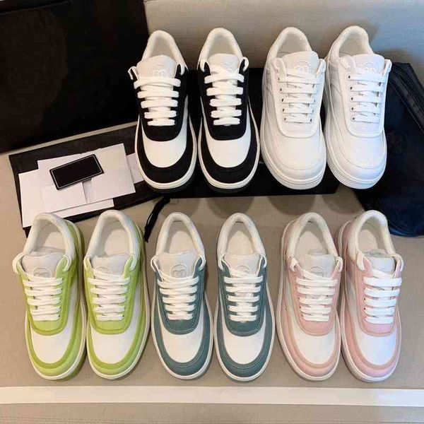 

dress shoes summer small fragrance color matching giant panda women's shoes low thick sole leisure sports white utvq, Black