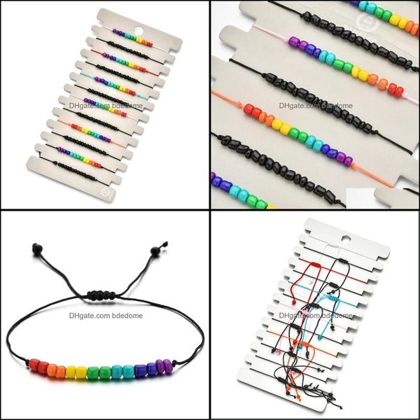 

charm bracelets jewelry bracelet diy hand-woven natural stone yoga women fashion gift drop delivery 2 dh7ez, Golden;silver