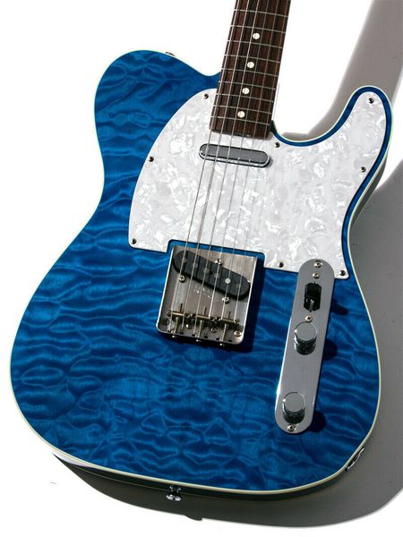 

tl62b-qt trans blue 2012 electric guitar