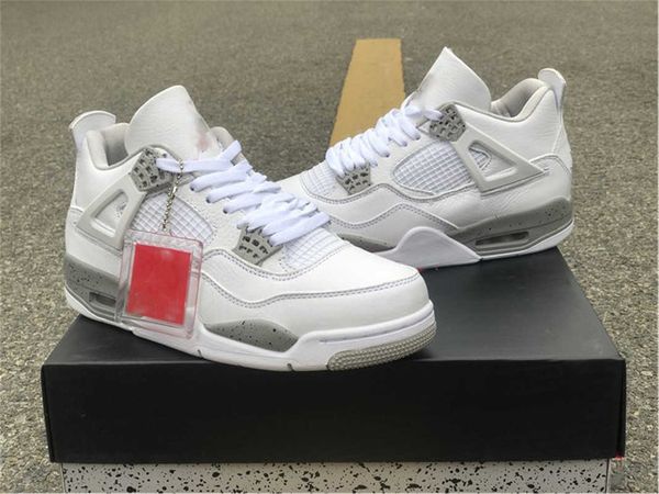

shoes authentic 4 white oreo 4s mens outdoor tech grey black fire red sports sneakers original