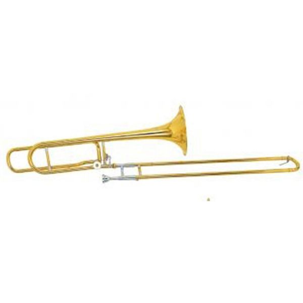 

trombone bb/f tb-8807bf trombone pull pipe paint gold wind instrument