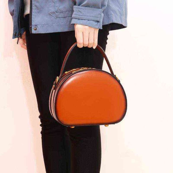 

bag women 2021 new style messenger bag fashionable women's hand small round fashion