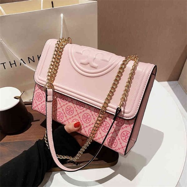 

fashion chain contrast color portable messenger 55% off online sale