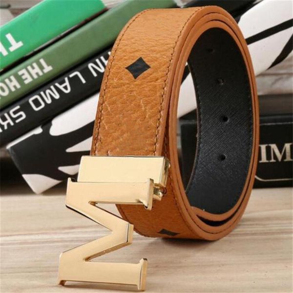

2022 new designer belts luxury brand mbuckle belt leather belts223q, Black;brown
