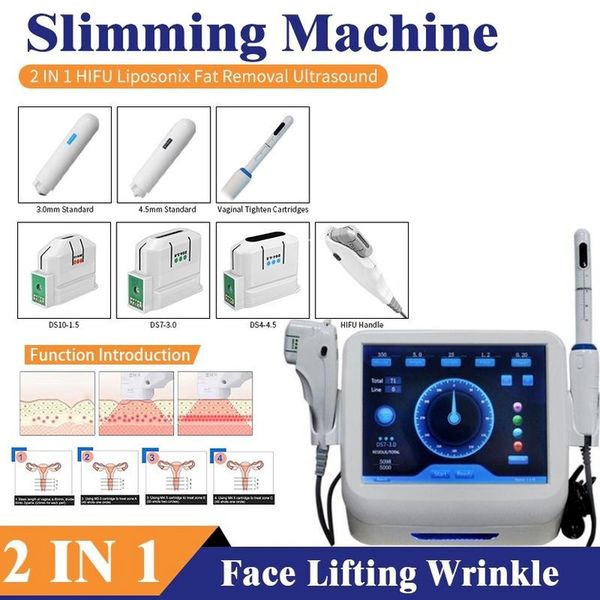 

other beauty equipment 2 in 1 hifu face lifting anti-aging machine vaginal tightening vaginal rejuvenation for salon