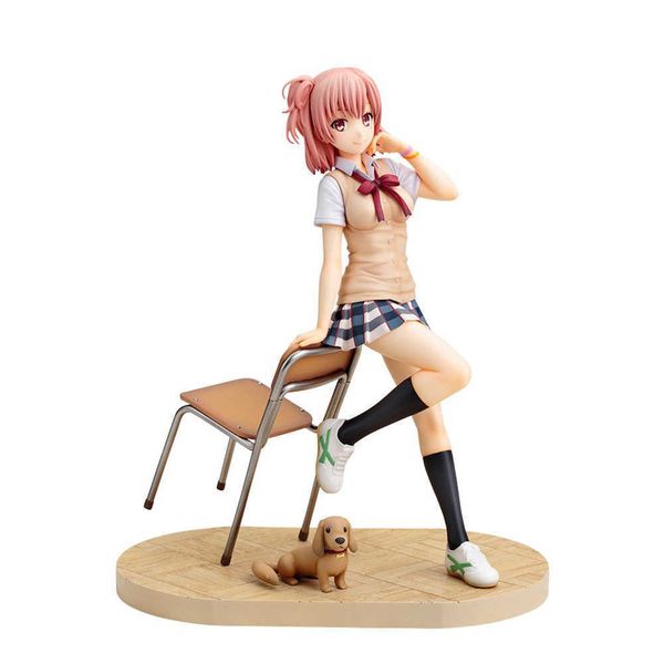 

huiya01 anime yuigahama yui figures yuigahama yahari demo ore no seishun pvc action figure anime figure model toys doll gift q0722