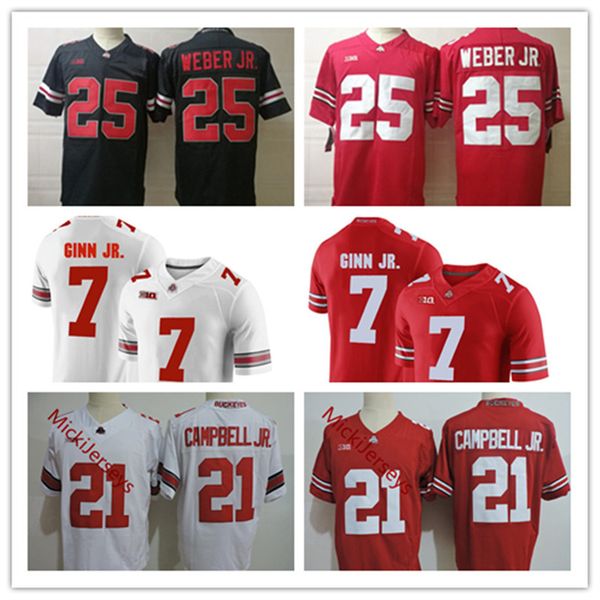 

2022 ncaa custom ohio state buckeyes stitched football jersey 77 paris johnson jr. 47 justin hilliard 3 teradja mitchell 3 demario mccall 39, Black