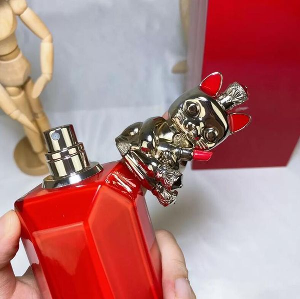 

aaaa perfume fragrance set beautiful lucky cat eau de parfum crown for women girl loubidoo 90ml edp loubirouge loubifunk spray free