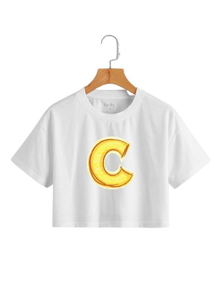 

letter graphic drop shoulder tee d4xi#, White