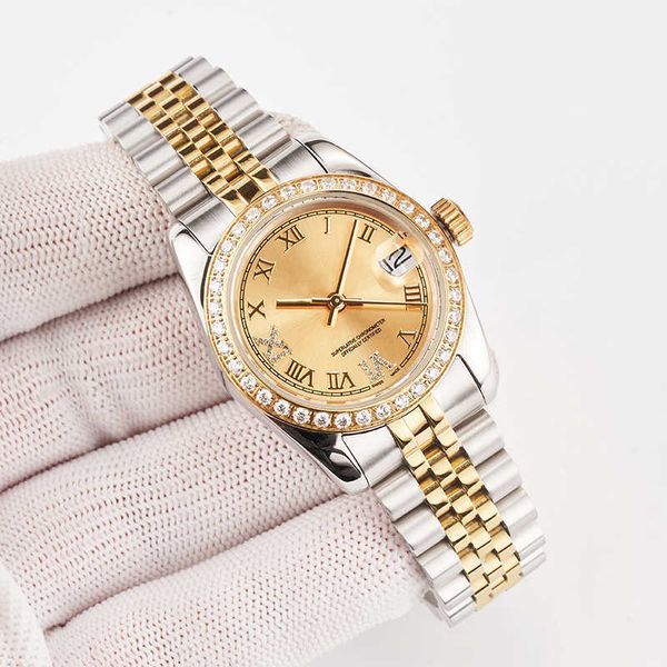 

watch 36mm 31mm 41mm men's precision durable automatic mechanical stainless steel case ladies waterproof luminous watchl1, Slivery;brown