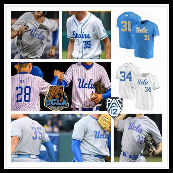 

custom 2021 ncaa ucla college baseball jersey men chase utley gerrit cole robinson jack filby noah cardenas garrett mitchell jack stronach, Black
