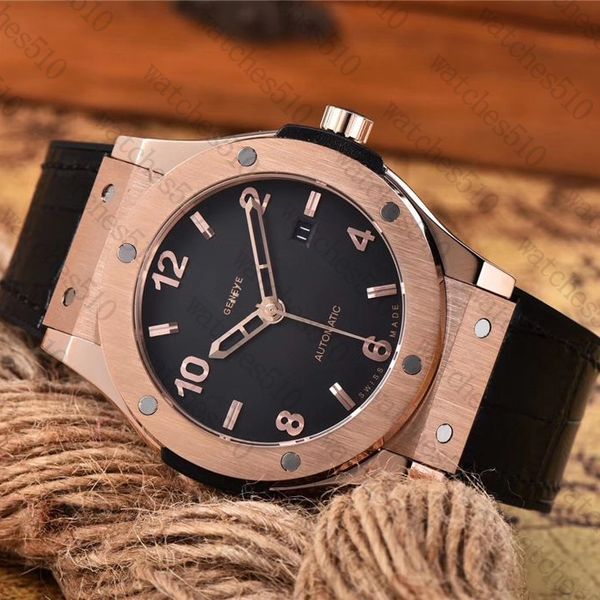 

watches watch 42mm automatic movement ss male mechanical designer datejust montre de luxe wristwatches, Slivery;black