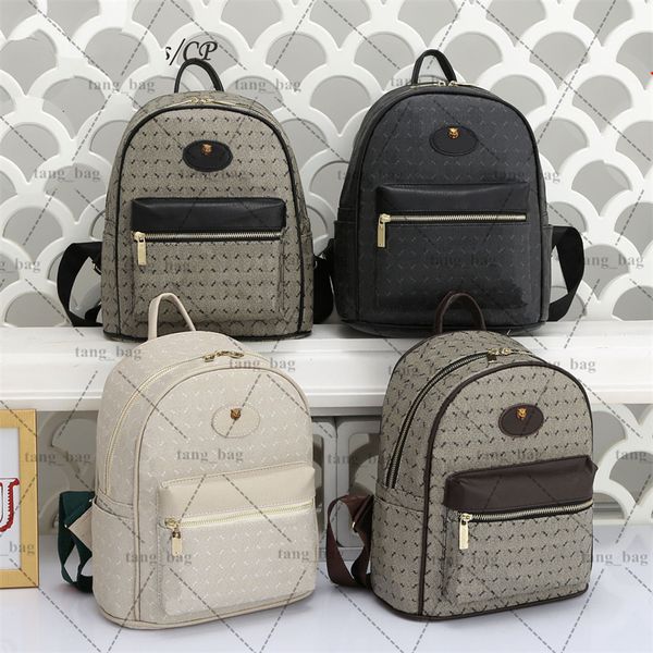 Mochila clássica estilo designer bolsas femininas moda bolsas com duas alças bolsas com zíper carteiras femininas bolsa de moedas