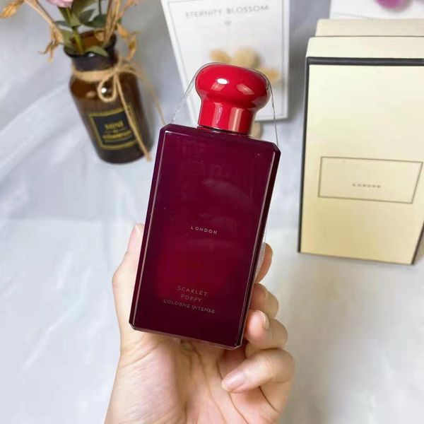 

jo-malone scarlet poppy perfume fashion fragrance for woman 100ml edp spray parfum designer perfumes cologne long pleasant fragrances wholes