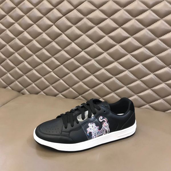 

2022ss spring men shoes luxury designer brand catwalk casual sneaker pure hand-woven calfskin craft, Black