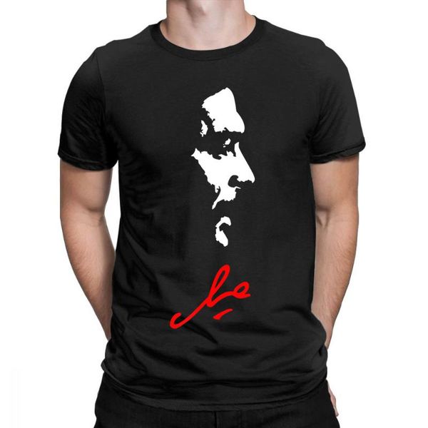 Erkek Tişörtler Che Guevara T-Shirt Erkekler O Boyun Serin Yaz Tişörtleri Kısa Kollu Tees Moda Tops