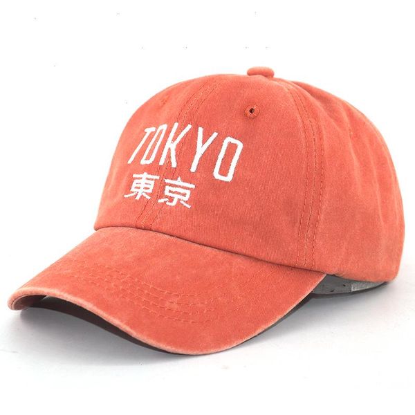 

japanese style embroidery tokyo fashion baseball cap cotton washed sports snapback men women hip hop dad hat, Blue;gray