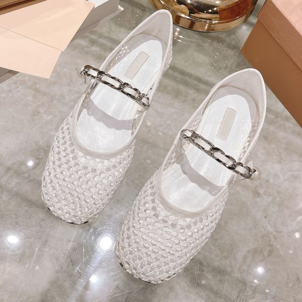 

woven hollow out casual shoes straw flat nude sandales genuine leather insole womens shoe chain pearl cowhide outsole fashion sandal summer, Black