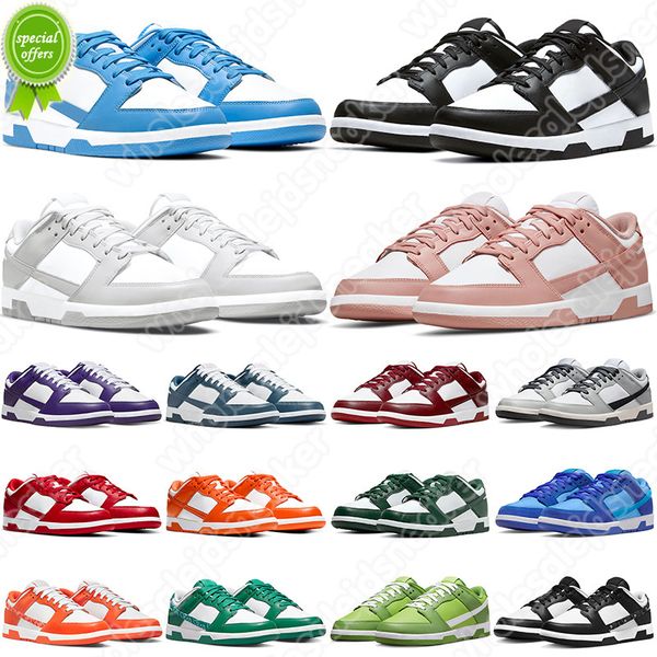 

panda designer sneakers men women casual shoes white black team green grey fog university blue rose whisper mens trainers womens outdoor