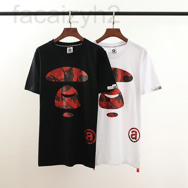 

men's t-shirts designer and women's casual short sleeve ape heads in gaojie fashion on 2021 2sae, White;black