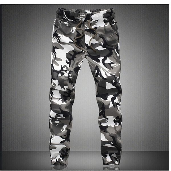 

men's pants camouflage military jogger pants men pure cotton mens spring au 220823, Black
