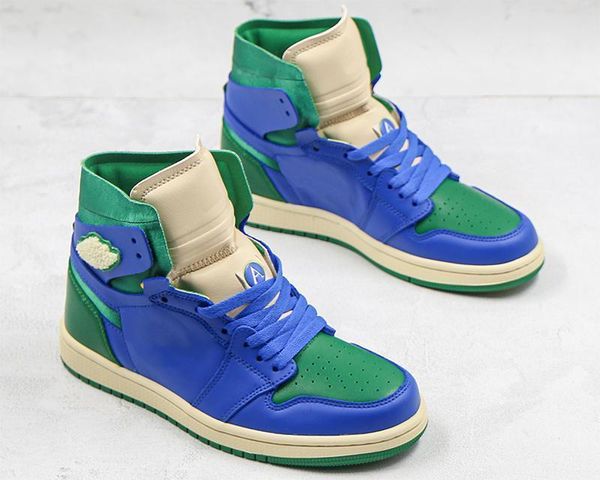 

shoes jumpman 1 basketball 1s sp blue-green califha designer running