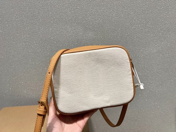 

shoulder bag designer design women's canvas with leather camera bag delivery box