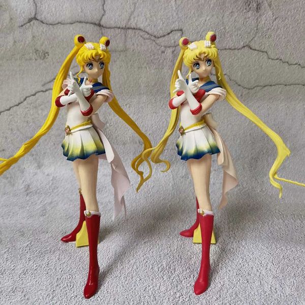 

huiya01 anime flash charm tsukino usagi sparkle sailor pvc action figures anime figure collection model toys doll gift q0722