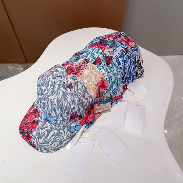 

fashion ball caps for mens womens design flower letters hats classic embroided casual baaseball cap with high qaulity, Blue;gray