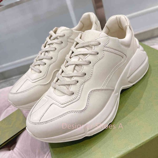 

designer casual shoes vintage sneakers men women multicolor brand platform daddy sneaker chaussures ladies luxurys runner trainers high, Black