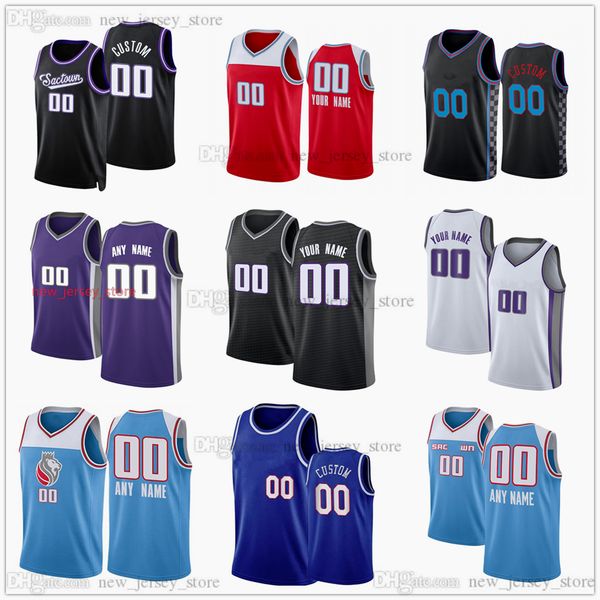 

custom screen printed basketball 0 donte divincenzo jerseys keon ellis 3 terence davis 25 alex len 41 trey lyles 30 damian jones 7 chimezie, Black;red