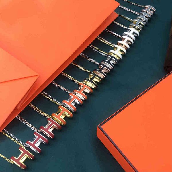 

enamel arc necklace women's drip red gray white pendant, Golden;silver