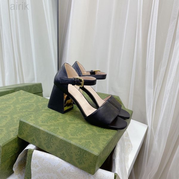 

ladies fashion slippers square toe high heels gentle and versatile with diamond style 12 colors size 34-41 nrby, Black