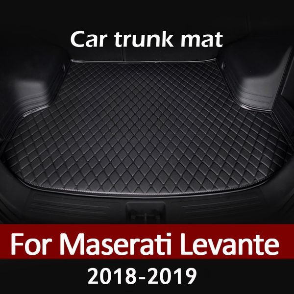 

car trunk mat for maserati levante 2018 2019 cargo liner carpet interior accessories cover