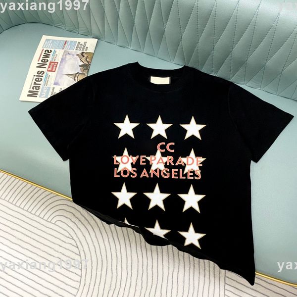 

2022ss spring and summer new shirt high grade cotton sweatshirts printing short pants sleeve round neck panel t-shirt size s-m-l-xl--xxxl, Black;brown