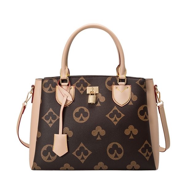 

autumn and winter new printed women's high-capacity tote texture easy to take trend purses outlet online